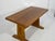 Vintage Oak Writing Desk with Trestle Base, 1940s For Sale - Image 13 of 16