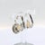 Metal 18k White Gold With Natural Round Vivid Fancy Yellow Diamond Drop Earrings, Pair For Sale - Image 7 of 11