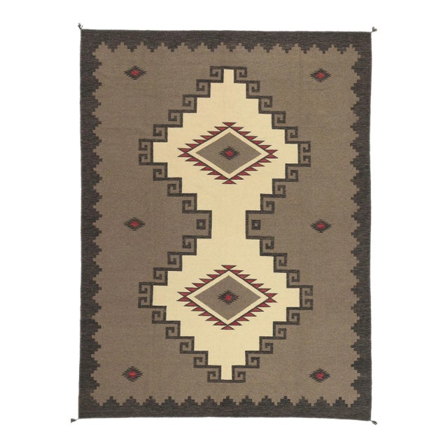 Southwest Modern Ganado Navajo-Style Rug - 08'11 X 11'11 For Sale