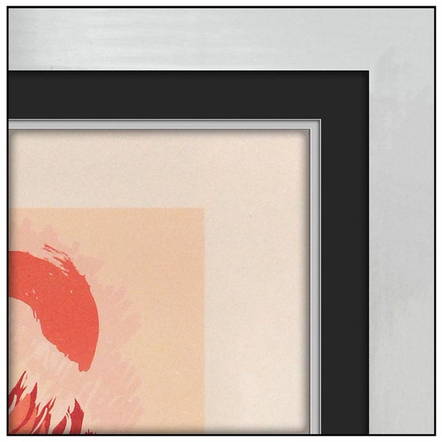 1978 Le Triomphe Surreal Red Lithograph Salvador Dali For Sale In Minneapolis - Image 6 of 6