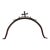 1700’s Hand Forged Iron Arch With Cross For Sale