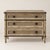 French Louis XVI Style Lattice & Painted 3 Drawer Chest - Restoration Hardware Treillage For Sale In Atlanta - Image 6 of 6