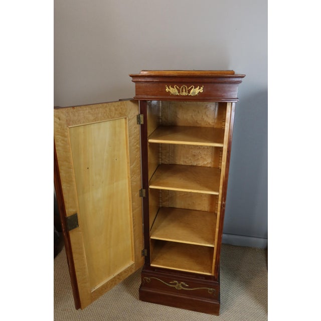 Large Antique Side Tables with Doors, 1800s, Set of 2 For Sale - Image 10 of 12