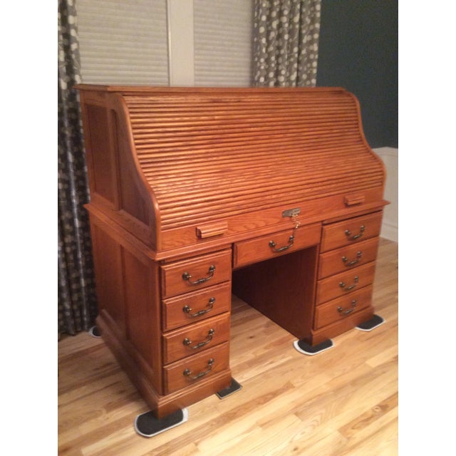 American Drew Rolltop Desk Chairish