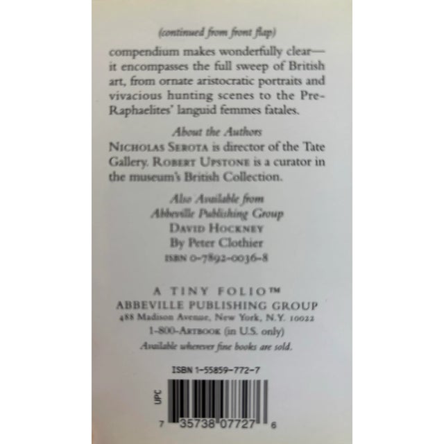 Treasures of British Art Tate Gallery 228 Full Color Illustrations Tiny Folio Book For Sale In Charleston - Image 6 of 12
