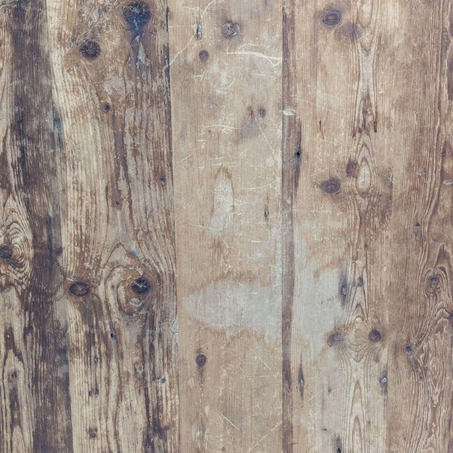 Reclaimed Antique Pine Top Coffee Table For Sale In San Francisco - Image 6 of 6
