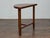 Tramp Art Demi-Lune Console Table with Geometric Marquetry, circa 1900 For Sale - Image 9 of 12