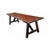 Large 18th Century Rustic Wooden Refectory Table For Sale - Image 4 of 7