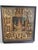 Impressive and unusually large 19th-century Orthodox icon, beautifully presented in its original deep frame adorned with...