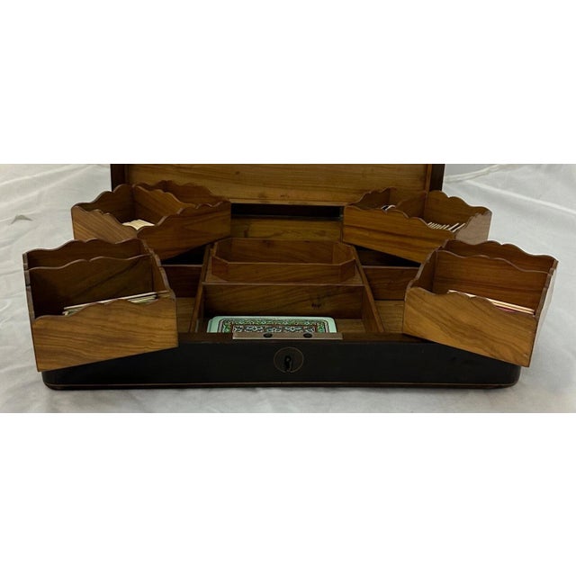 Wood Early 20th Century French Gambling Game Box For Sale - Image 7 of 10