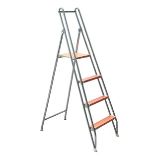Vintage Folding Ladder from Scab Design, Italy, 1970s For Sale