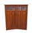 Mission Stickley Furniture Harvey Ellis Solid Cherry Arts & Crafts Mission Style 51" Media Cabinet 89-1146 - #32 Onondaga Finish For Sale - Image 3 of 13
