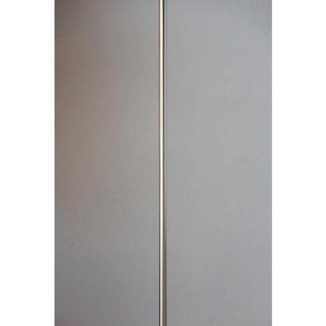 1960s Vintage Scandinavian Light Fixture in Teak, Chrome-Plated Metal and Cotton, 1960s For Sale - Image 5 of 14