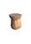 Brown 1970s Aged Javanese Teak Wood Side Table – Sculptural Organic Pedestal For Sale - Image 8 of 9