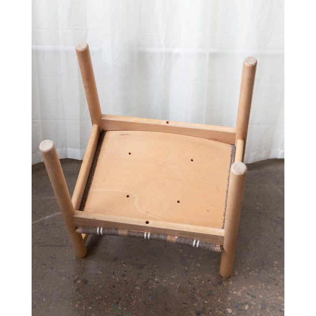 1970s Beech and Wool Dining Chairs Style of Børge Mogensen - Set of 10 For Sale - Image 17 of 18