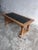 Brutalist Oak and Slate Coffee Table with Zodiac Motifs For Sale - Image 10 of 10