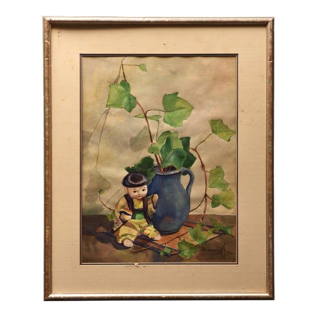1970s Quiet Contemplation (Bodenhoff), Framed For Sale