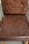 Brown Large Sheepskin Dining Chairs in Dark Cognac, 1940s, Set of 4 For Sale - Image 8 of 14