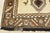 Qashqai Rug 3'10'' X 6'8'' Ivory Wool Vintage Tribal Hand-Knotted Carpet For Sale - Image 10 of 12