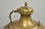 Gold Antique Middle Eastern Moroccan Giant Brass Bulbous Samovar With Handles For Sale - Image 8 of 14
