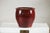 Red Vintage Chinese Oxblood Glazed Ceramic Planter with Flared Rim For Sale - Image 8 of 18