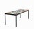 Metal Vintage Rectangular Coffee Table with Chiselled Murano Glass Top from Poliarte, Italy, 1960s For Sale - Image 7 of 13