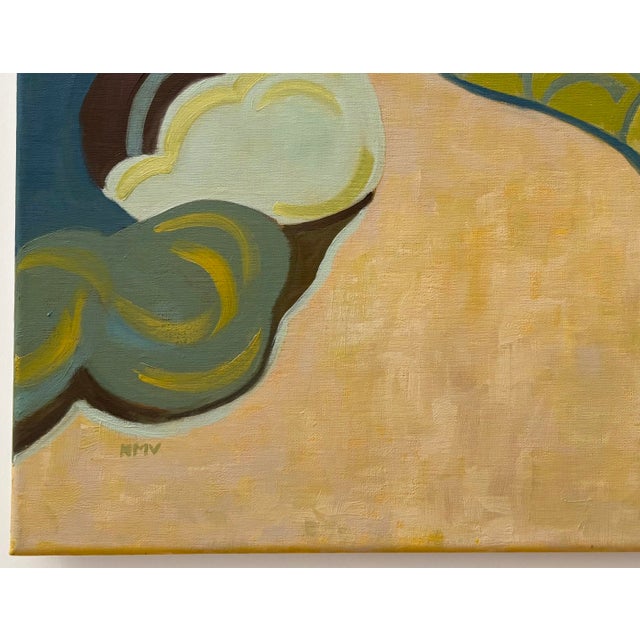 2020s “Sandy Path” Oil on Linen by Nancy M. Vignola For Sale - Image 5 of 8