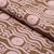 Schumacher Sample - Schumacher Bosphorus Hand Block Fabric In Brown & Pink For Sale - Image 4 of 5