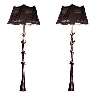 Salvador Dalí­ Muletas Sculpture Lamps by BD Barcelona Design, Set of 2 For Sale