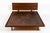 Mid-Century Modern Vintage Mid-Century Walnut Wood Platform Bed by Richard Artschwager (Attr.) 1950s For Sale - Image 3 of 15