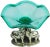 Mid 20th Century Crystal Centerpiece With Silver-Tone Elephants For Sale - Image 4 of 7