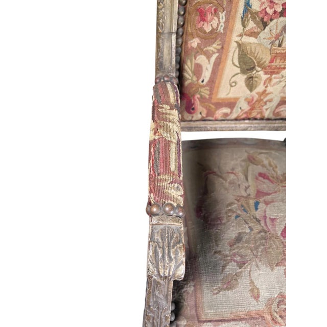 Early 19th Century Fabulous Louis XVI Style Miniature Chair With Original Petit Point Upholstery For Sale - Image 4 of 16