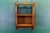 Exceptional Quality Regency Hanging Cabinet/Cupboard in Mahogany with Plum Pudding Doors Two useful shelves and brass...