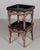 Wood French Japonisme Bamboo Side Table For Sale - Image 7 of 10