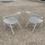 Vintage Wrought Iron Woodard Salterini Style Mid Century Patio Arm Chairs - Pair For Sale - Image 10 of 10