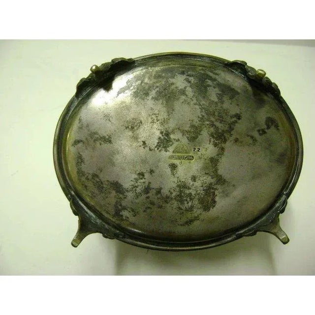 1920s 1920s WMF Jewelry Cask Signed B.Buch For Sale - Image 5 of 7