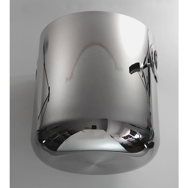 Christofle "Oh" Stainless Steel Champagne Cooler For Sale - Image 6 of 7