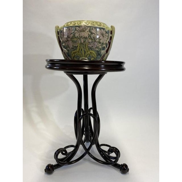 Large luxury flower table was manufactured in Austria by company Jacob & Josef Kohn since the 1880s of the 19th century....