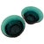 Mid-Century Modern Set of 2 Mid 20th Century Nyppyla Beaded Flared Glass Bowls by Saara Hopea for Nuutajarvi Notsjo, Made in Finland For Sale - Image 3 of 10