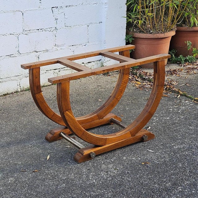 Antique Art Deco French Extendable Dining Table, 1920s For Sale - Image 6 of 18