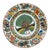 Chinese Export Canton Famille Rose Plate With Rare Central Peacock, Ca. 1865 For Sale - Image 10 of 10