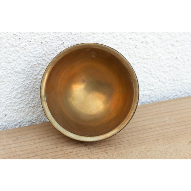 Indian Vintage Kashmiri Floral Painted Bowl For Sale - Image 3 of 7