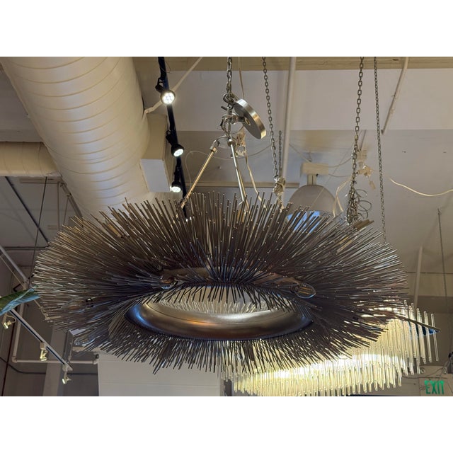 Contemporary Kelly Wearstler for Visual Comfort Signature Collection Strada Ring Chandelier For Sale - Image 3 of 12