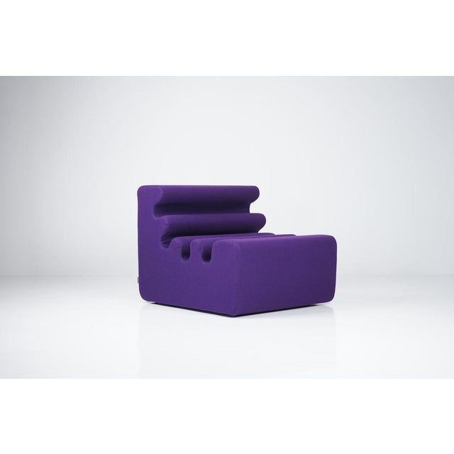 Textile Karelia Lounge Chair by Liisi Beckmann for Zanotta, 2010s For Sale - Image 7 of 12