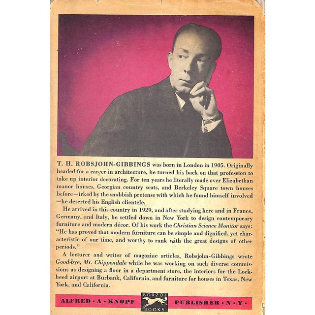 "Good-Bye, Mr. Chippendale" 1944 Robsjohn-Gibbings, t.h. For Sale - Image 9 of 9