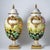 1960s Pair Very Tall Hand Painted Vintage Italian Ceramic Urns, Artist Signed For Sale - Image 5 of 12