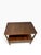 Brown Broyhill Saga Collection 1960’s - Restored Vintage Mid-Century Modern Walnut Two-Tier Broyhill Saga End Table With Drawer & Original Hardware - Rare For Sale - Image 8 of 12
