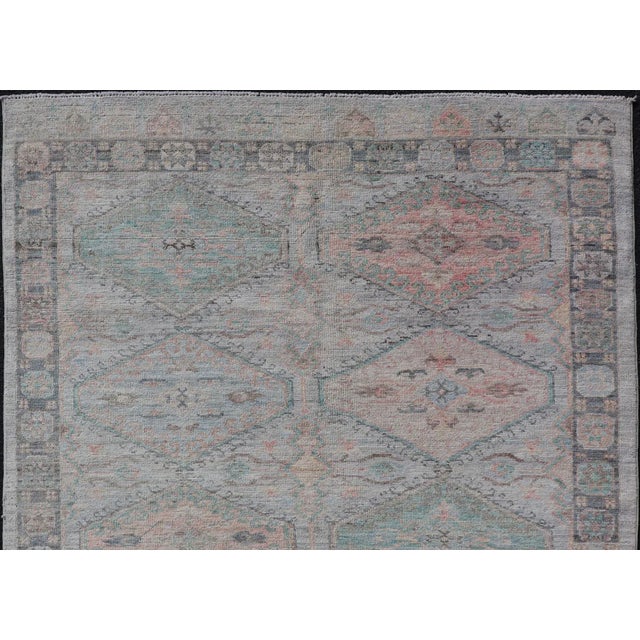 2020s Keivan Woven Arts Geometric Oushak 4'11 X 6'3 For Sale - Image 5 of 11