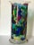 Monique Nichols One-of-a-Kind Hand-Painted Art Glass Sculpture Vase, Signed & Dated 1998 For Sale - Image 11 of 12