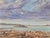 Xavier Martínez –Alcatraz Island, San Francisco Bay at Sunset – C. 1901 Oil Painting For Sale In Los Angeles - Image 6 of 12
